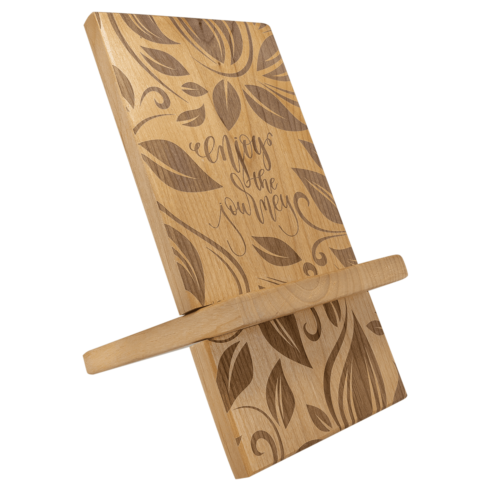 Prim In Proper Red Alder Cell Phone IPad Easel Stand