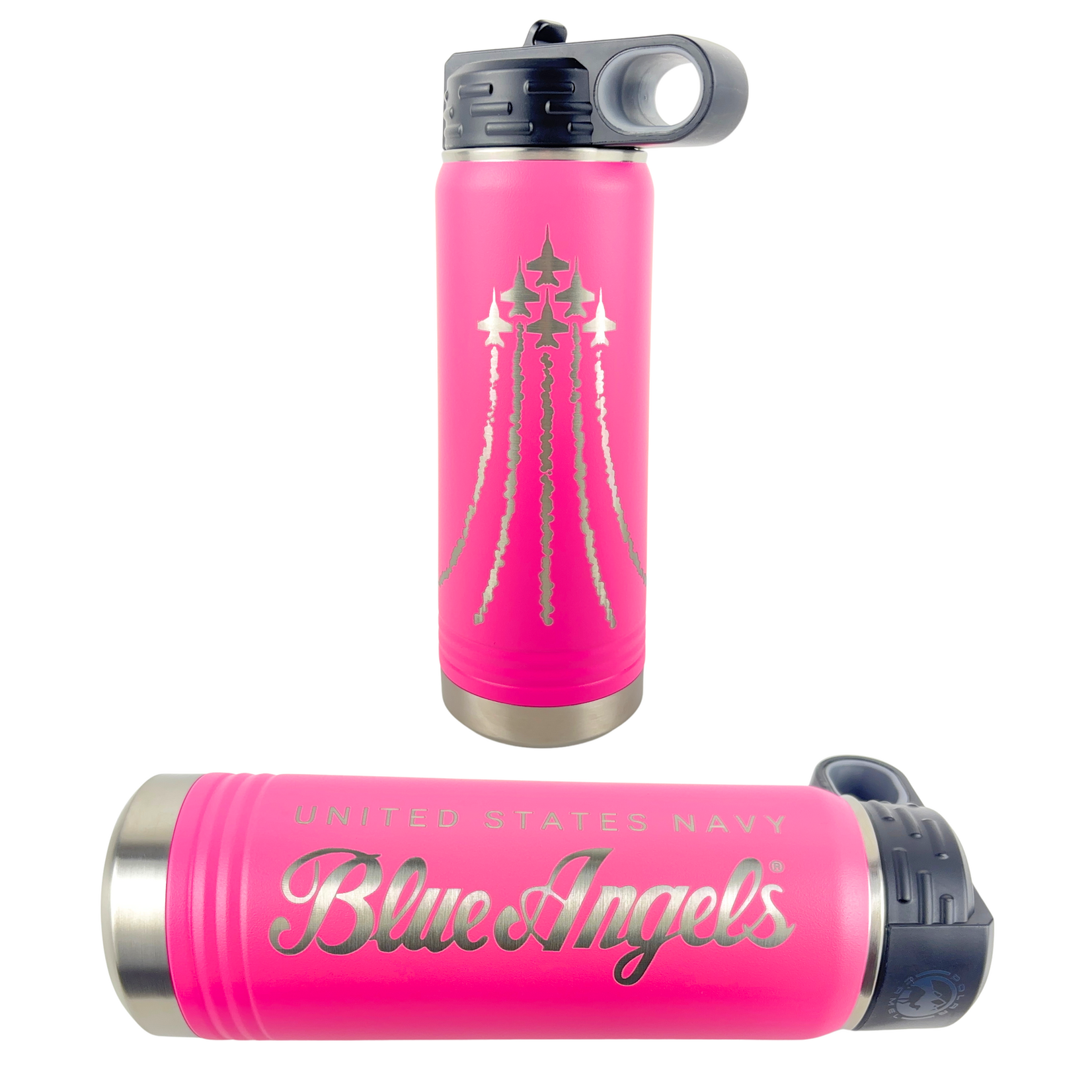 Prim In Proper Blue Angels Water Bottle 20 oz