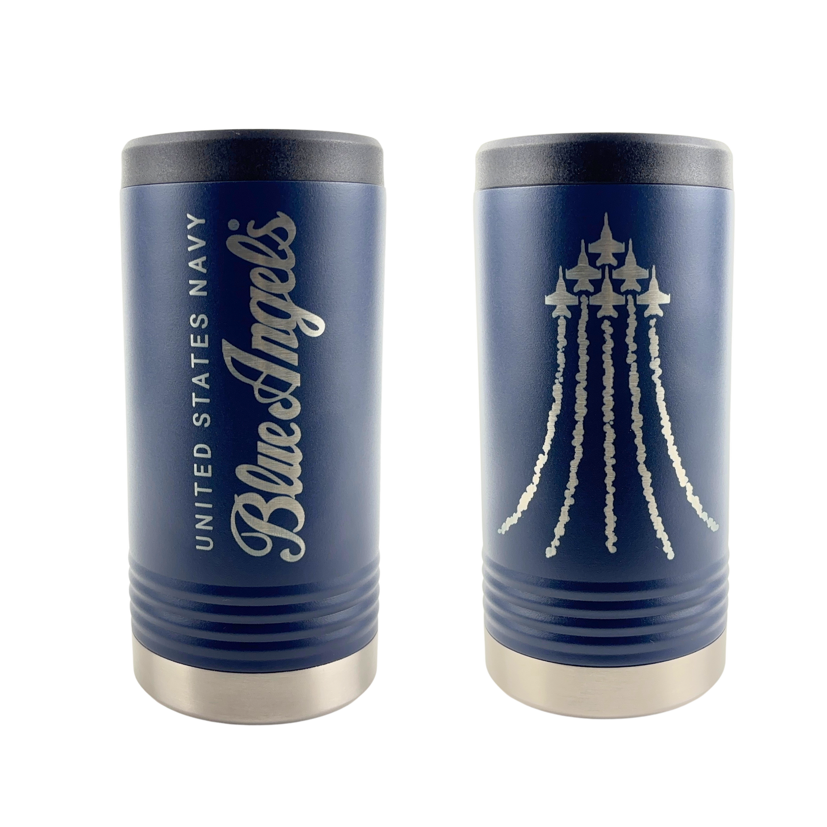 Prim In Proper Skinny Can/Bottle Holder - Blue Angels
