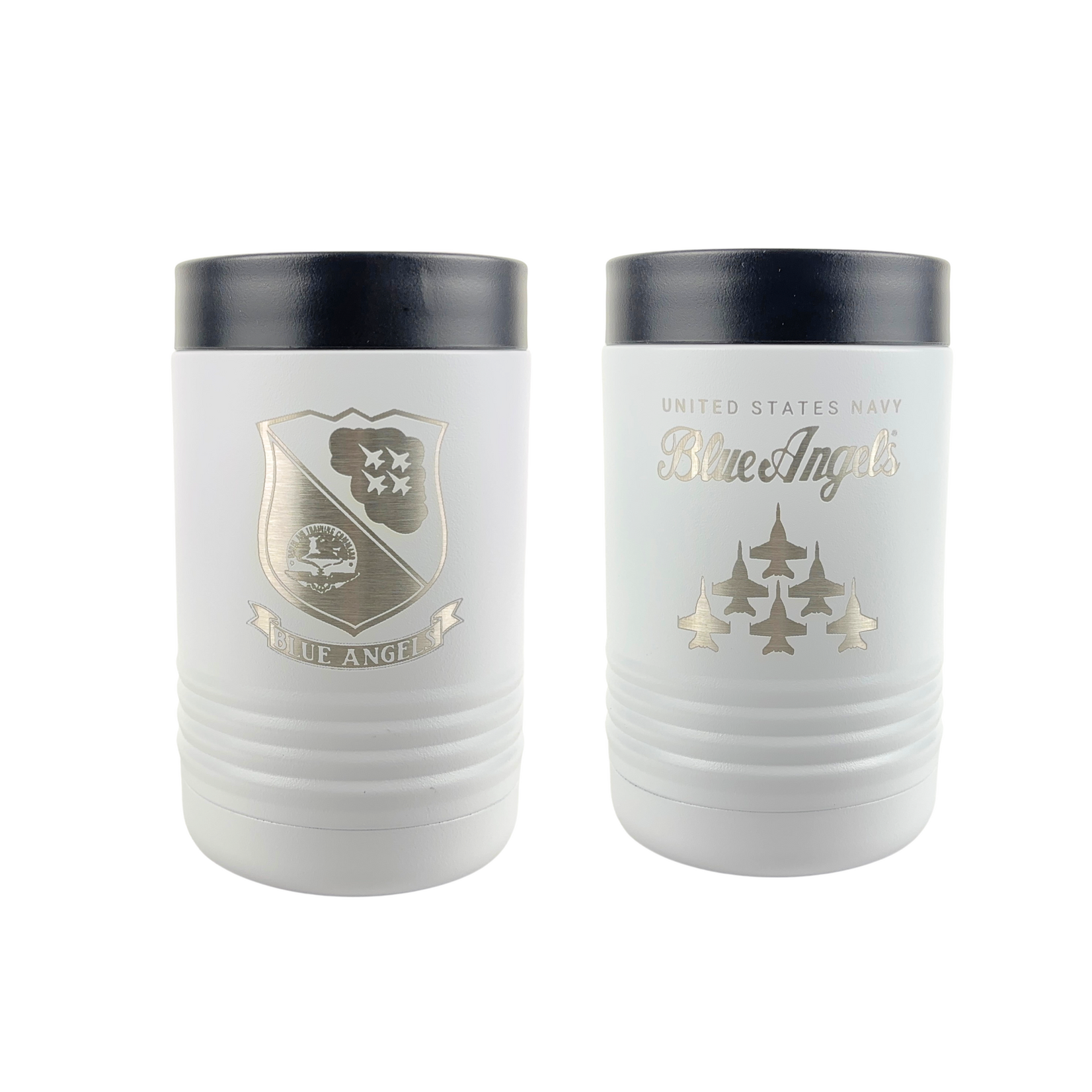 Prim In Proper Insulated Can/Bottle Holder - Blue Angels