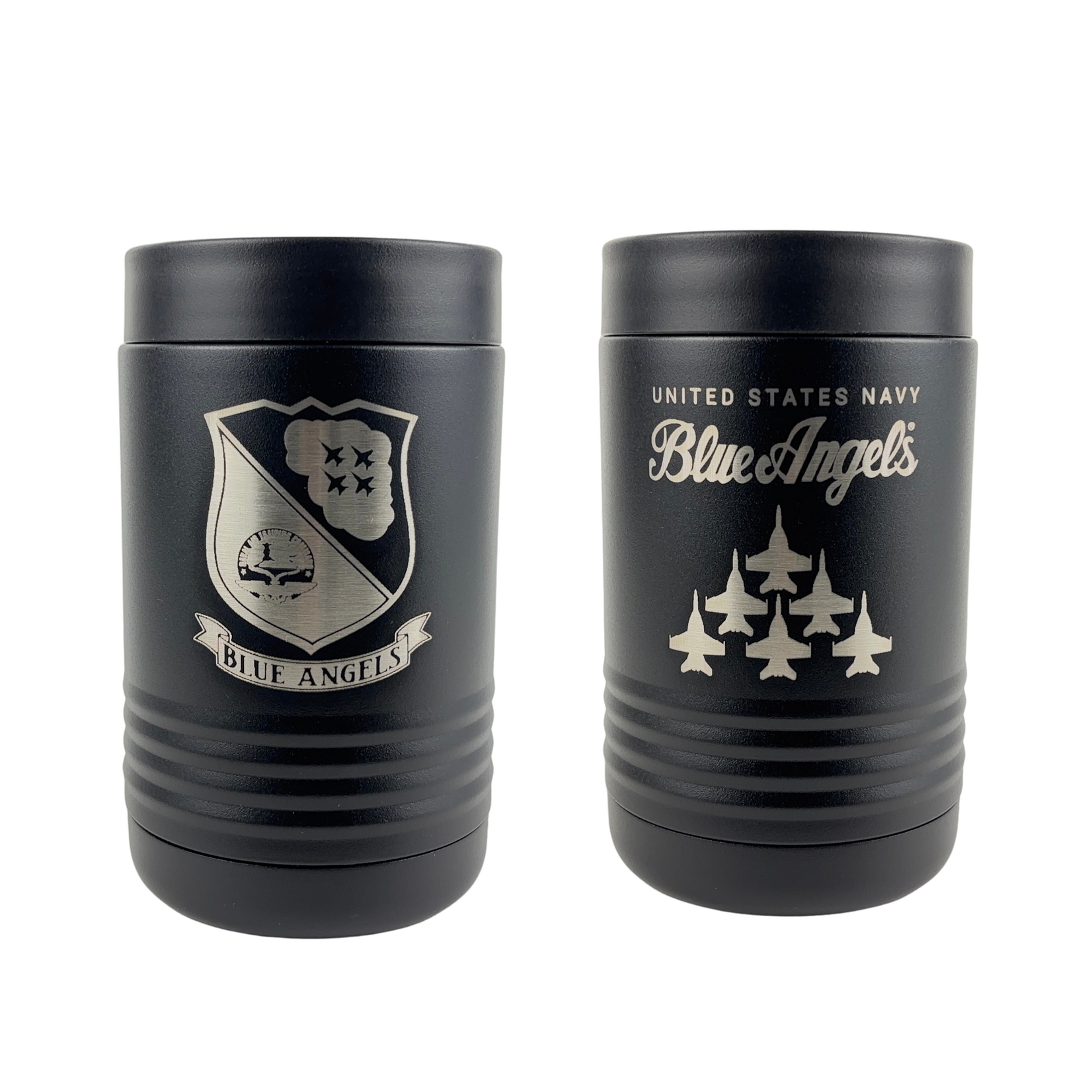 Prim In Proper Insulated Can/Bottle Holder - Blue Angels