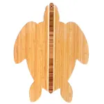 Totally Bamboo Sea Turtle Shaped Serving & Cutting Board