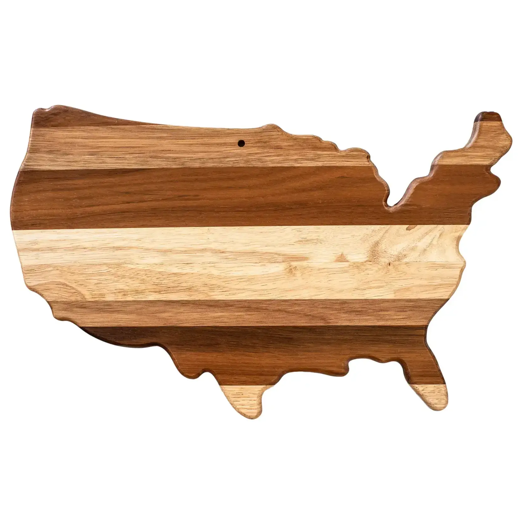 Totally Bamboo Shiplap Series USA Serving Board