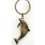 Sea Creations Dolphin Pewter Keychain 3 1/3"