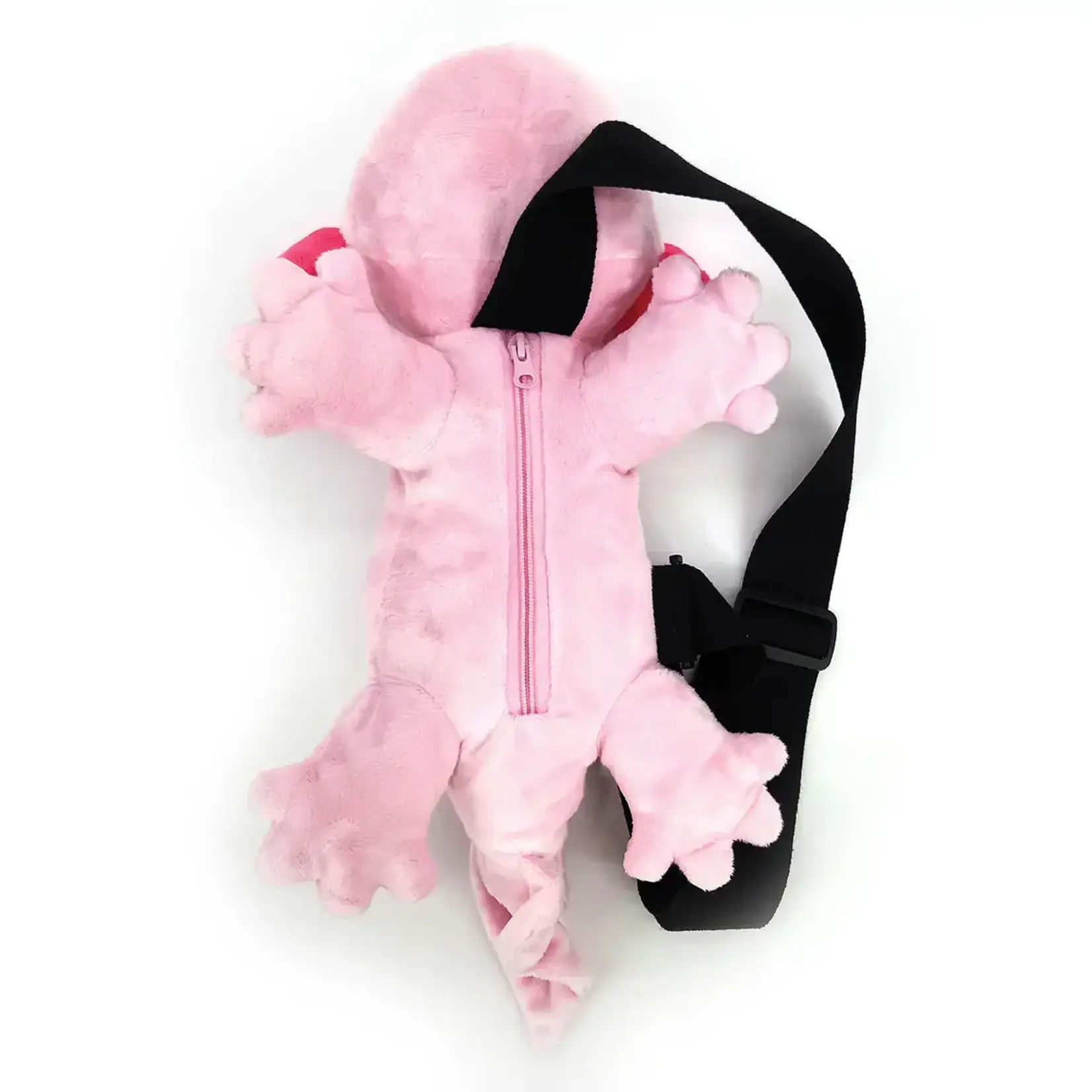 COMECO INC Axolotl Plush Sling Backpack