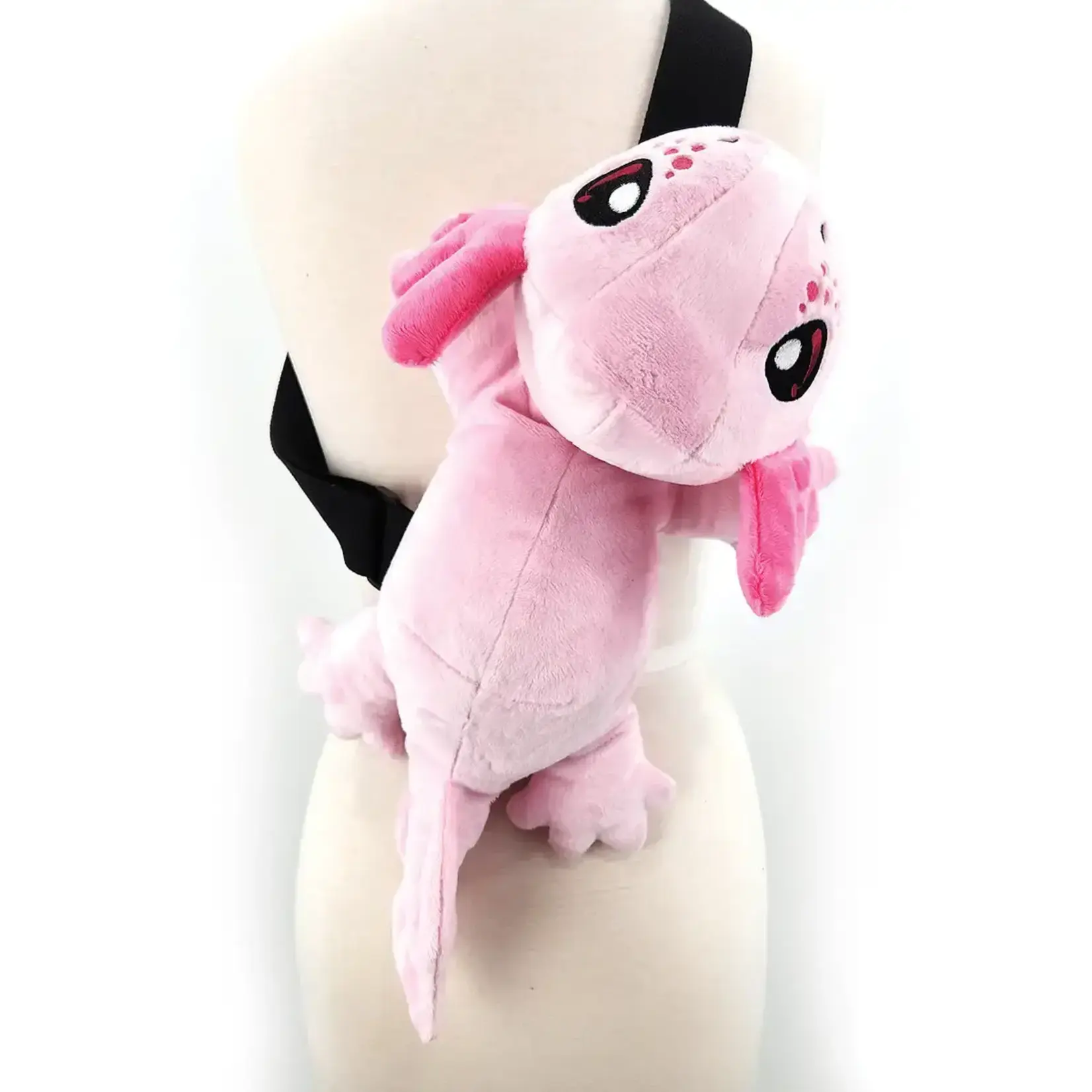 COMECO INC Axolotl Plush Sling Backpack