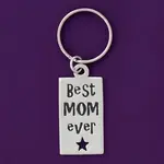 Basic Spirit Best Mom Ever Keychain