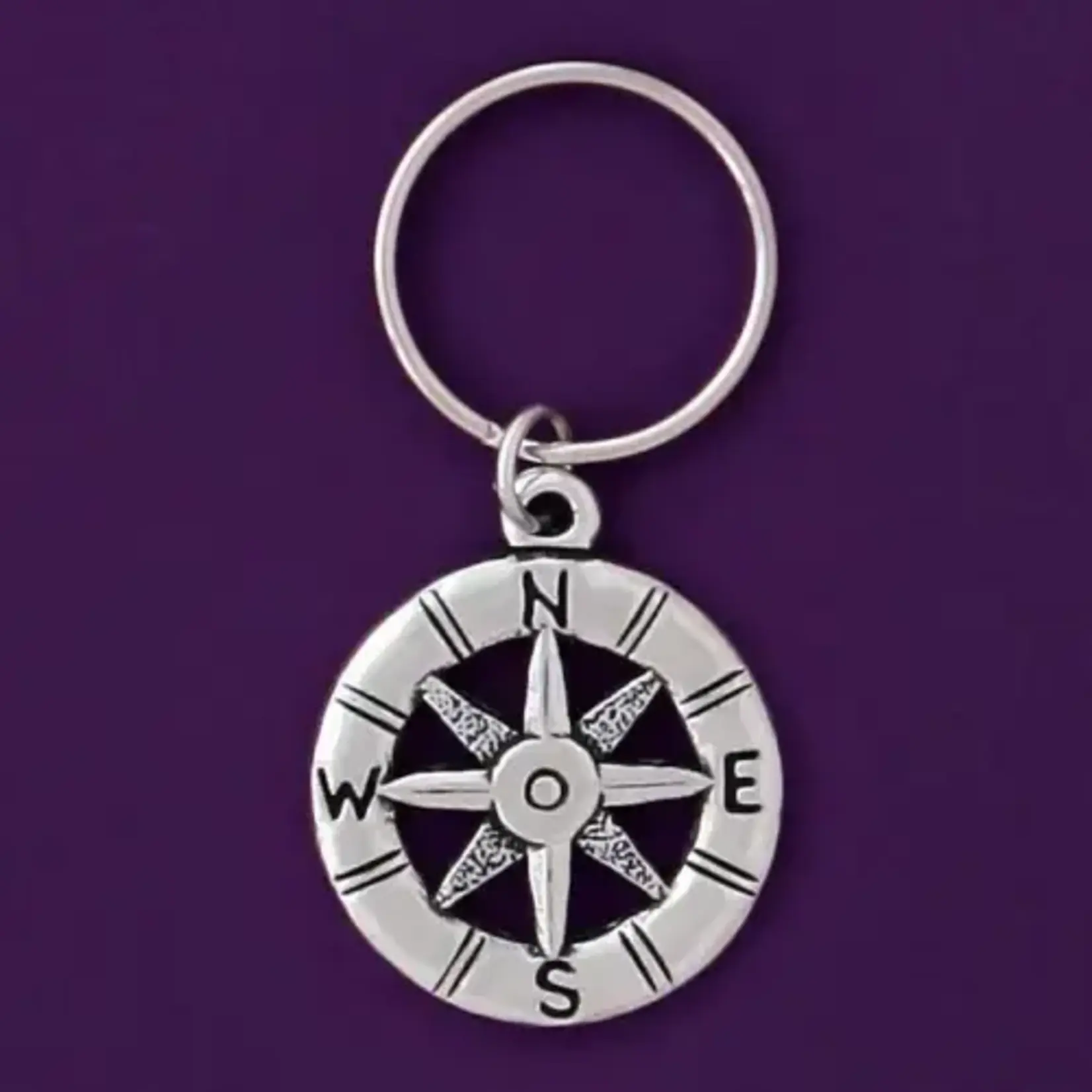 Basic Spirit Compass Keychain