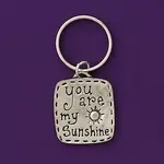 Basic Spirit You Are My Sunshine Keychain