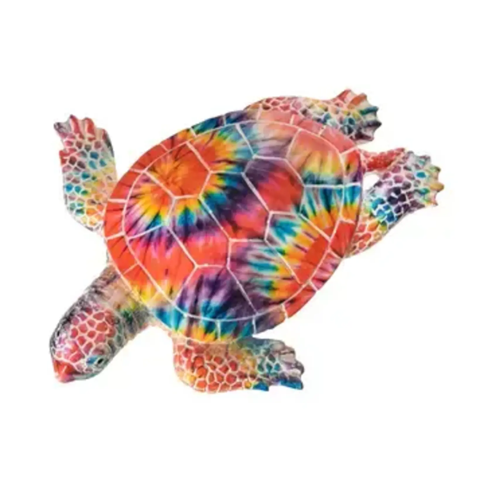 Beachcombers Rainbow Sea Turtle Coastal Decorative Figurine