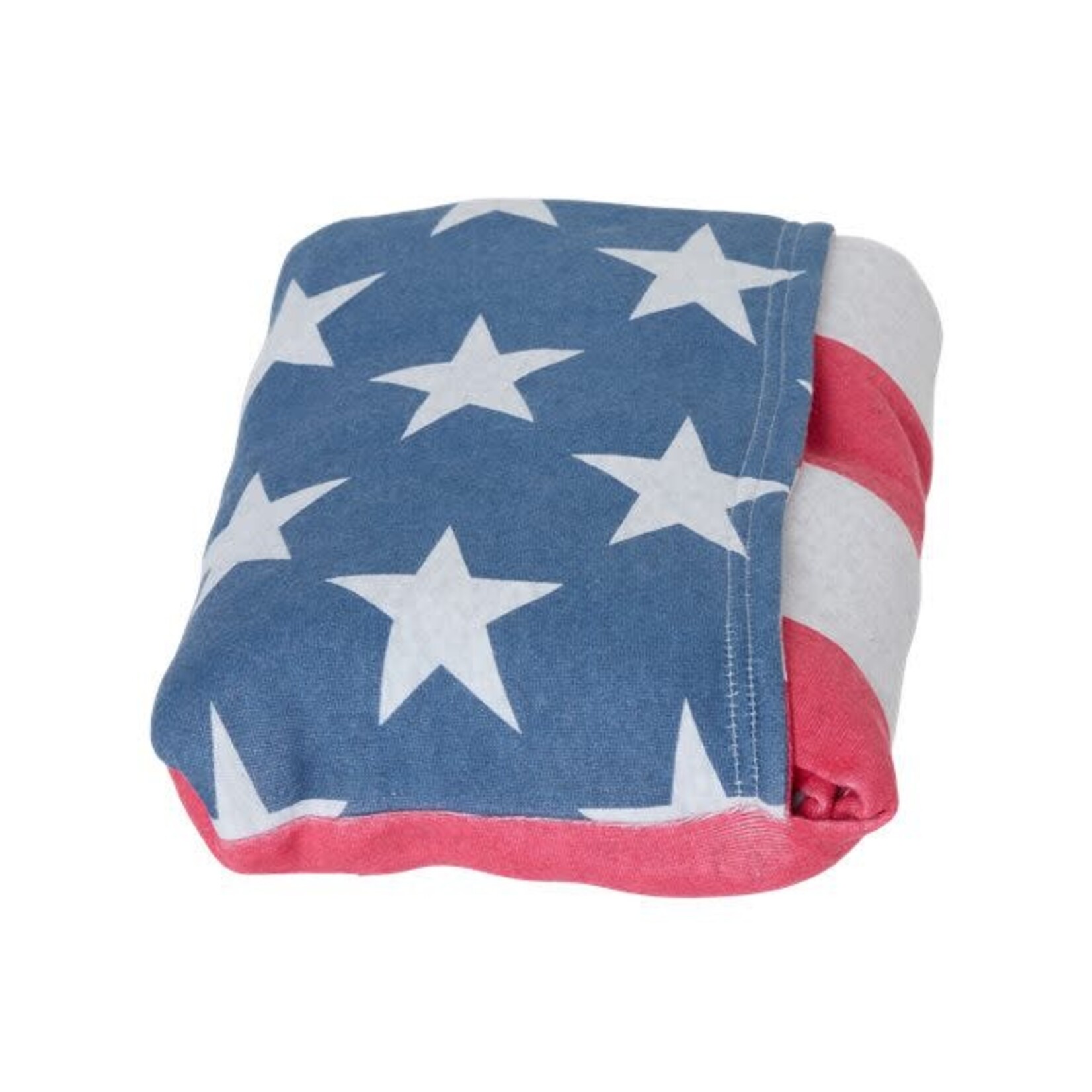 J. America USA American Flag Triblend Fleece Blanket/Pillow