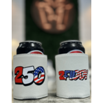 USA 250 2FIDDY Can Bottle Koozie Holder White