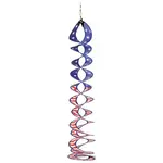 In the Breeze Kites Stars & Stripes 32" Curlie Duet Windsock Spinner