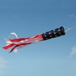 In the Breeze Kites Stars & Stripes 50" Embroidered Windsock