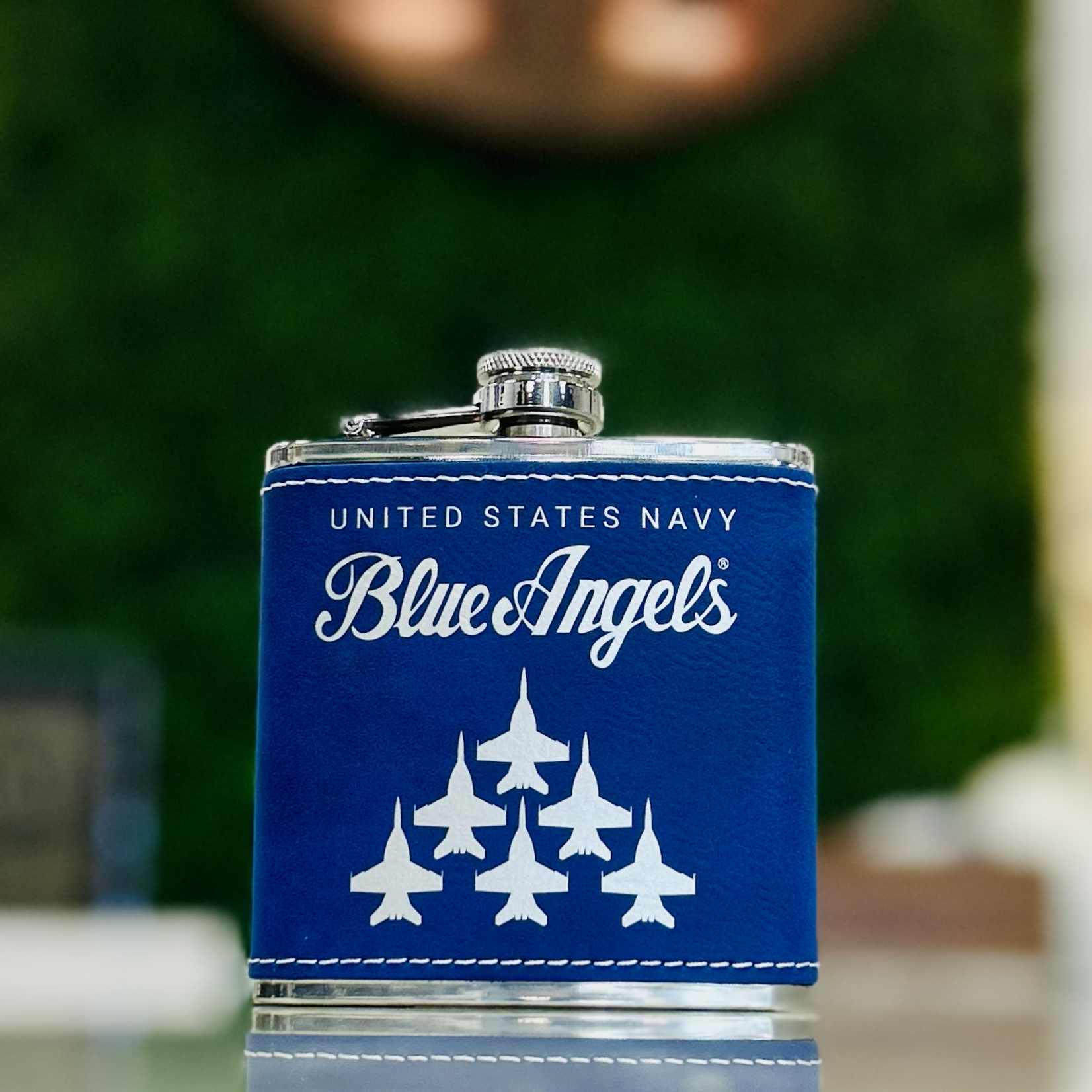 Prim In Proper Blue Angels Flask 6 oz