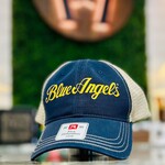 Prim In Proper Blue Angels Richardson 111 Trucker Hat Cap Script