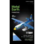 Metal Earth Blue Angels C-130 Hercules Fat Albert Steel Model Kit
