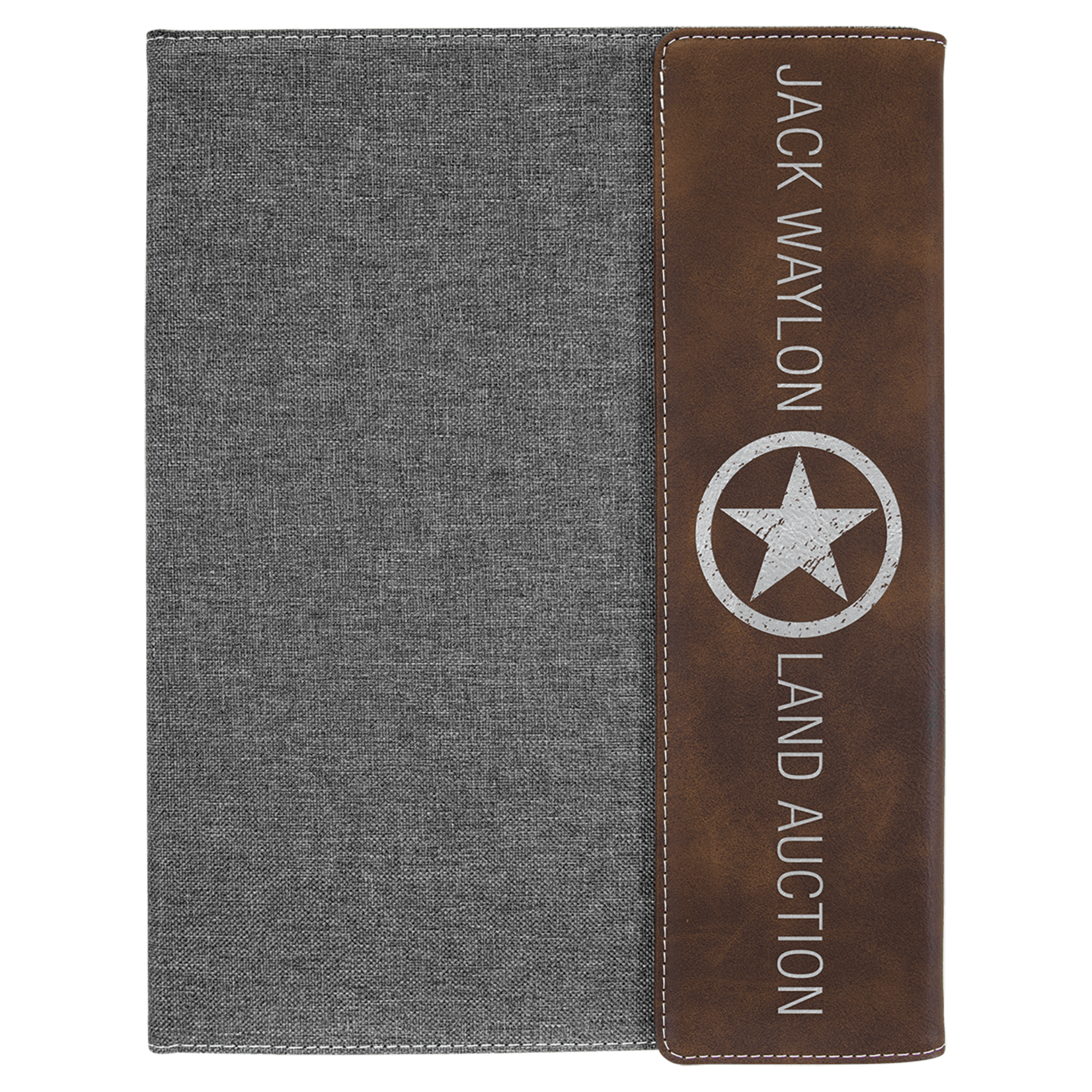 Prim In Proper Canvas Portfolio w / Notepad