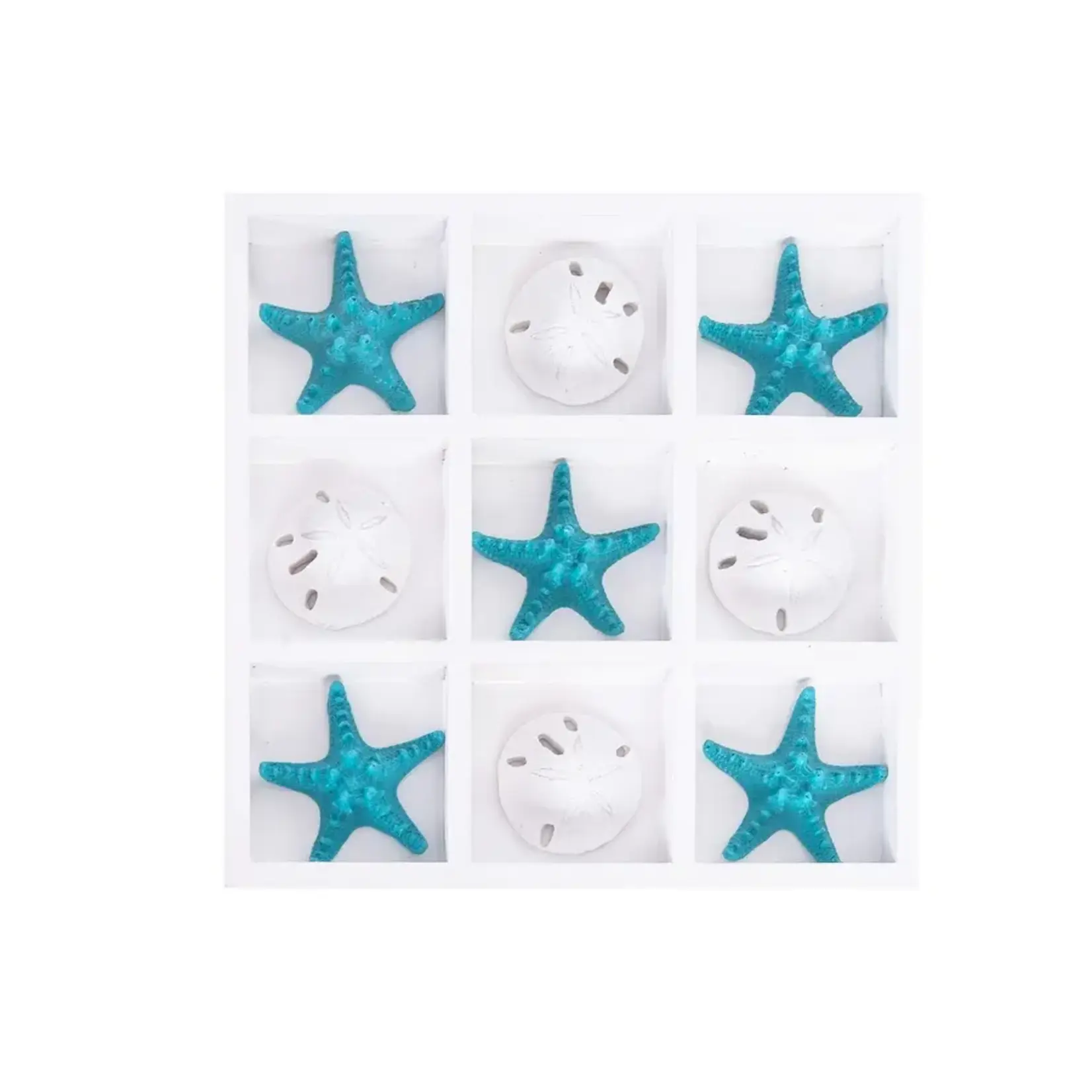 Beachcombers Sea Star & Sand Dollar Tic-Tak-Toe Board Game