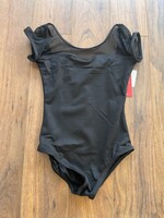 Capezio MESH YOLK LEOTARD BLK