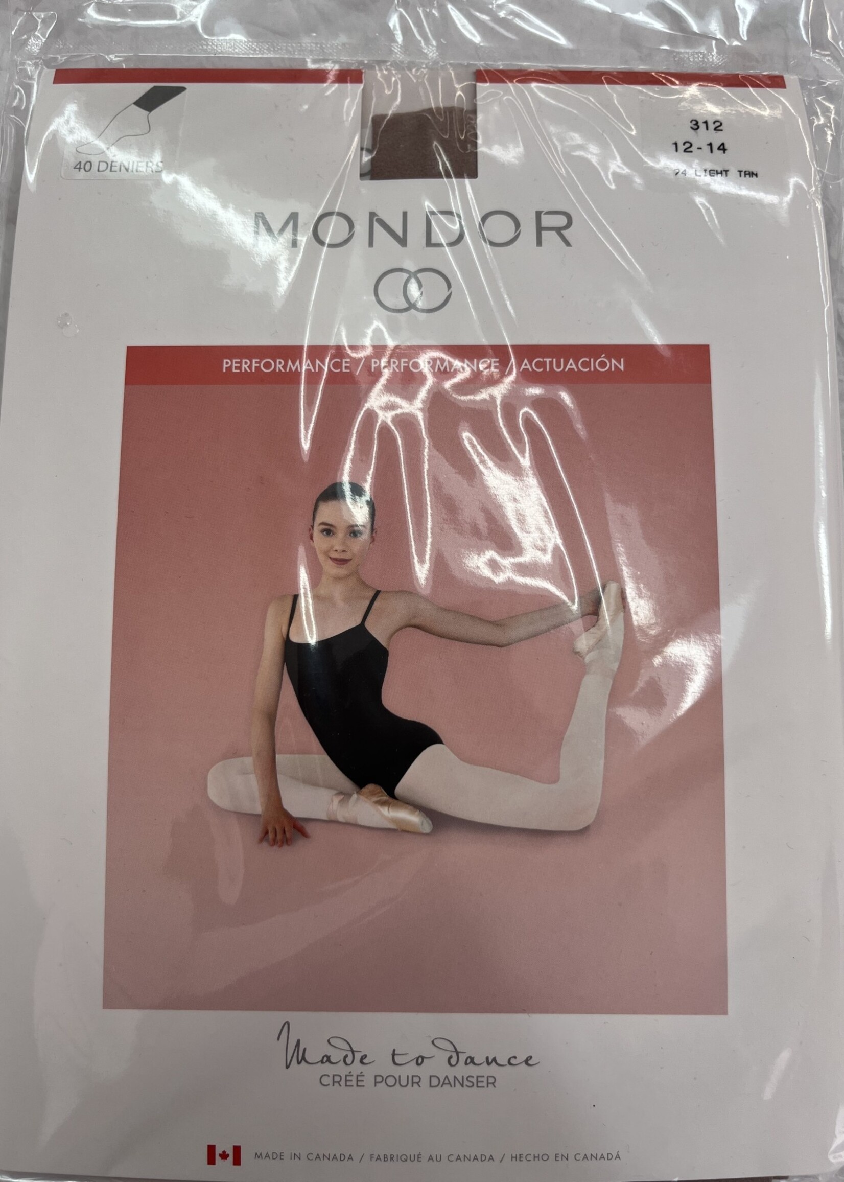 Mondor 312 Mondor footless tights