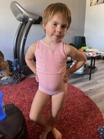 Dan N Motion HALTER PINK BODYSUIT