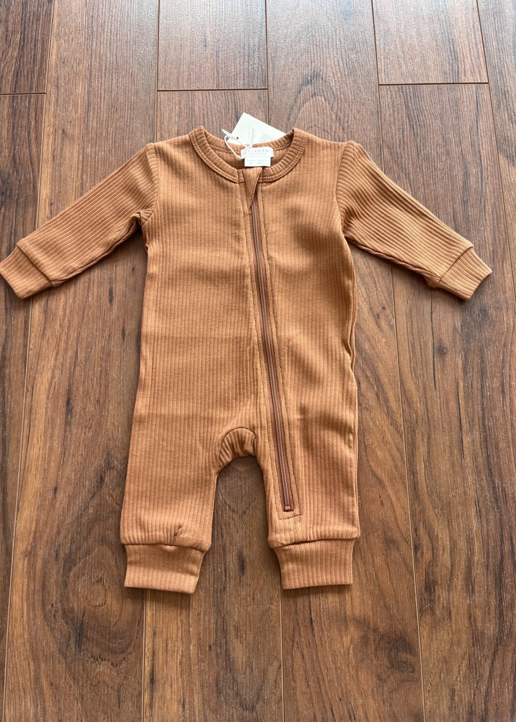 PETIT LEM RIBBED SLEEPER FIRSTS