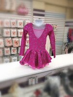 Mondor FUCHSIA SKATE DRESS