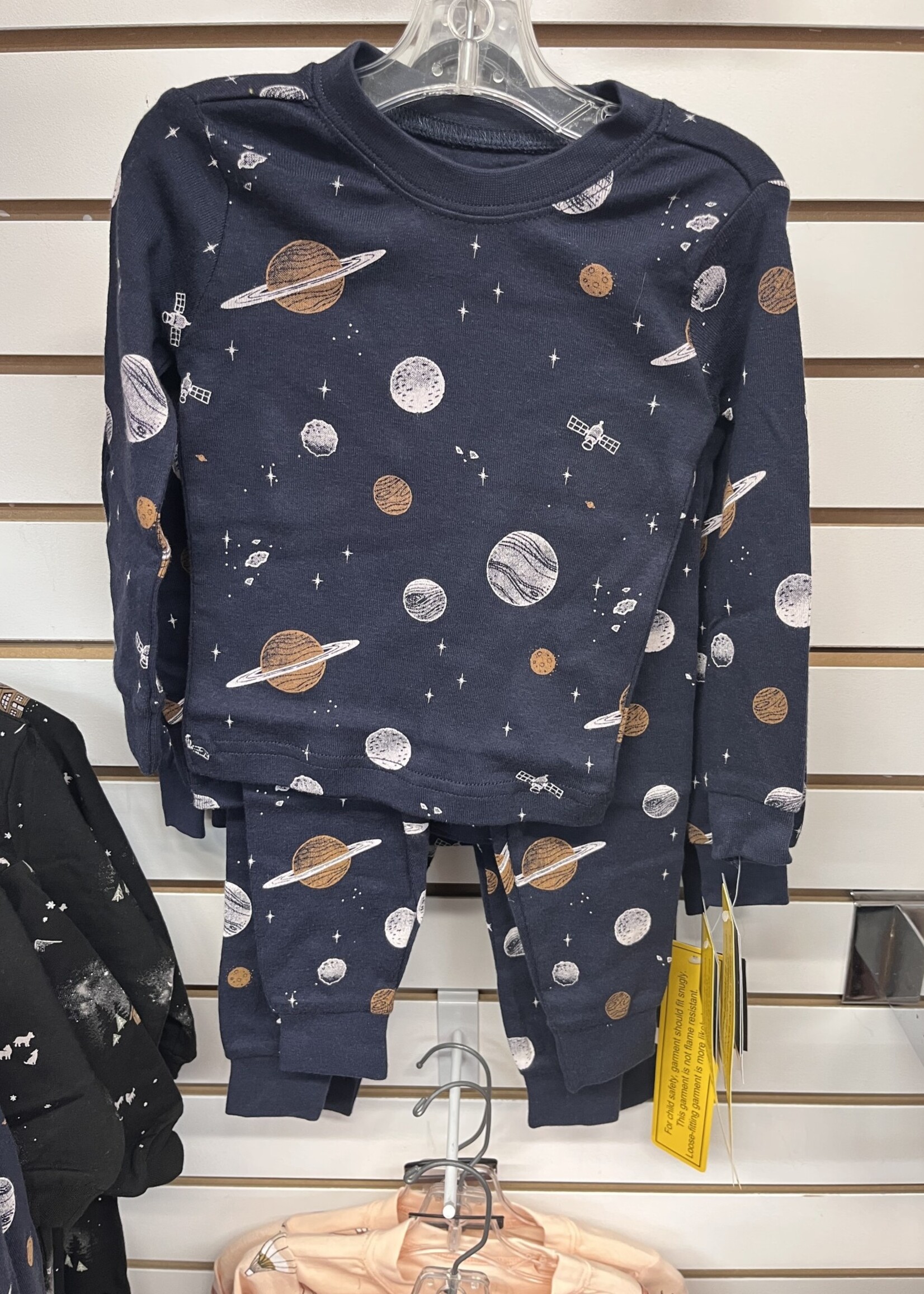 PETIT LEM 2 PC SPACE PJ NAVY