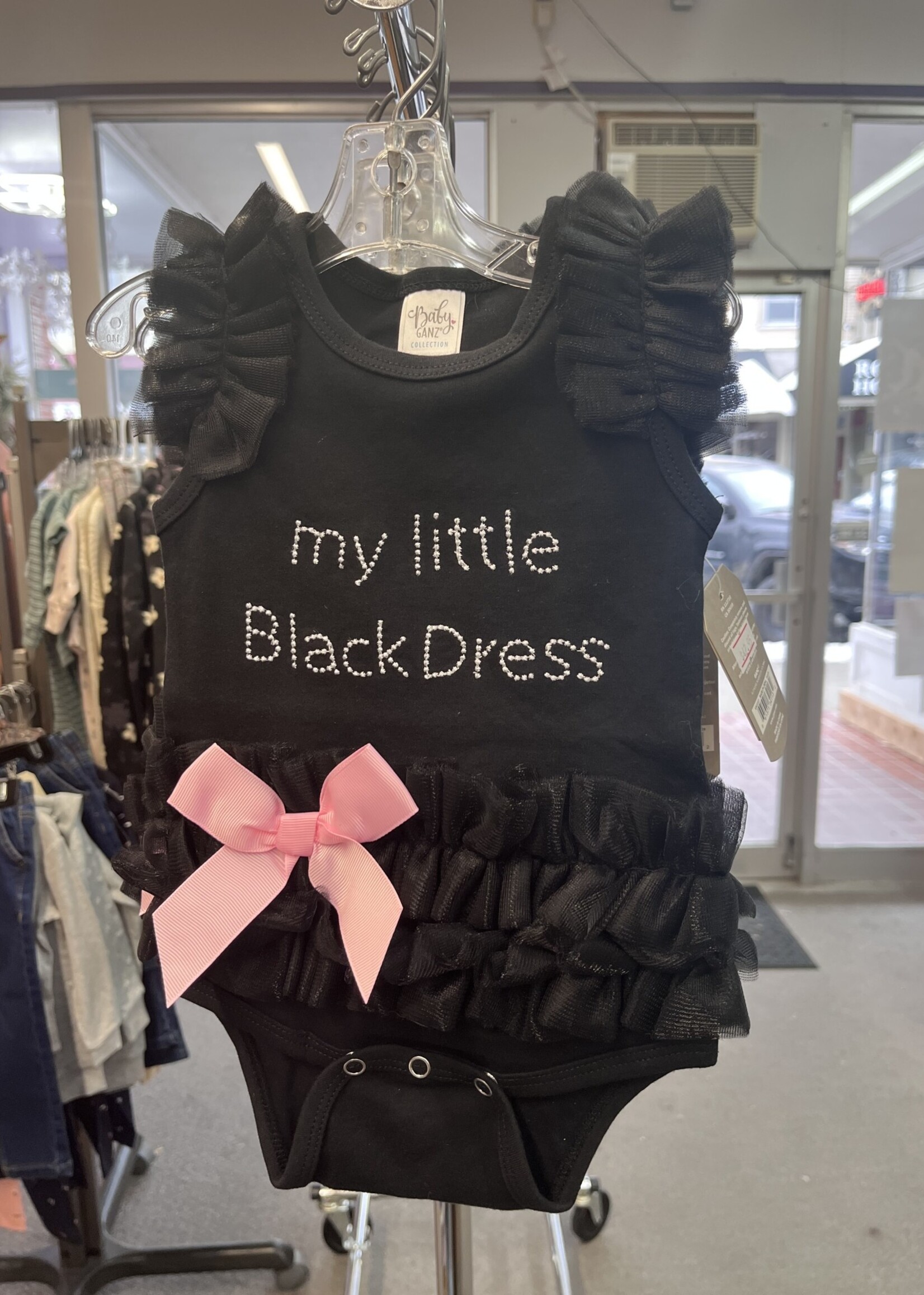 Baby Ganz LITTLE BLACK DRESS 6-12