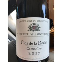 2017 Vincent De Saint Denis Clos De La Roche Gc 750ml
