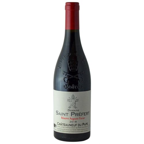 2018 Domaine Saint Prefert Chateauneuf du Pape Auguste Favier 750ml 2018 Domaine Saint Prefert Chateauneuf du Pape Auguste Favier 750ml