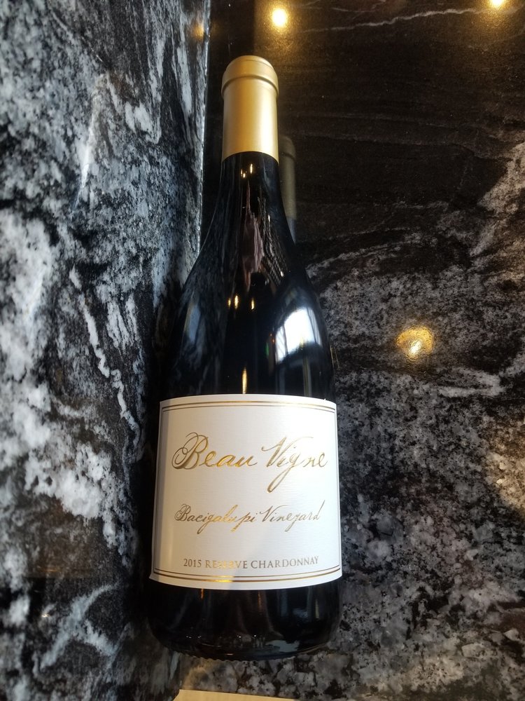 2015 Beau Vigne Reserve Chardonnay Russian River Baeigalupi Vineyard 750ml