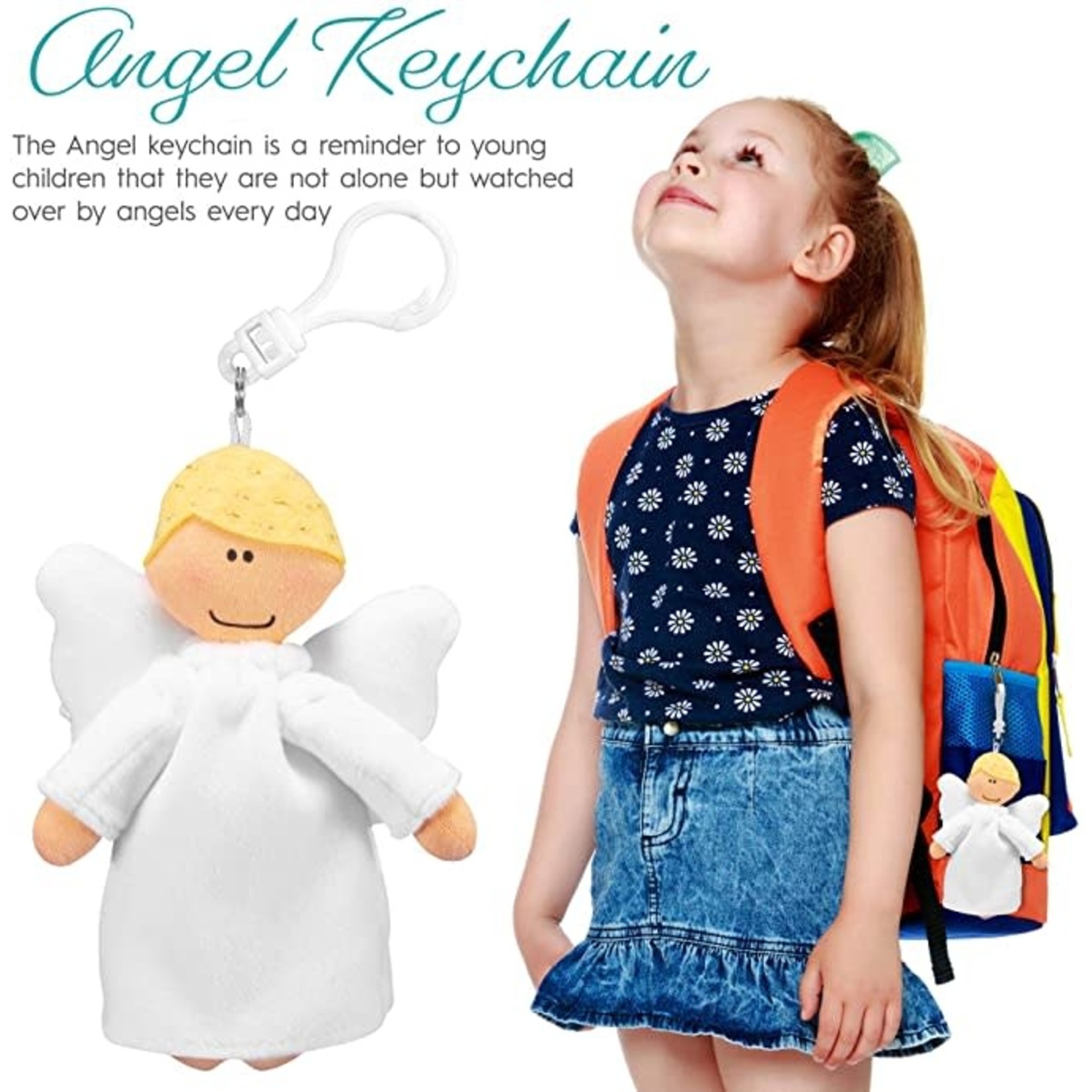 The Angel Gift Angel Keychain