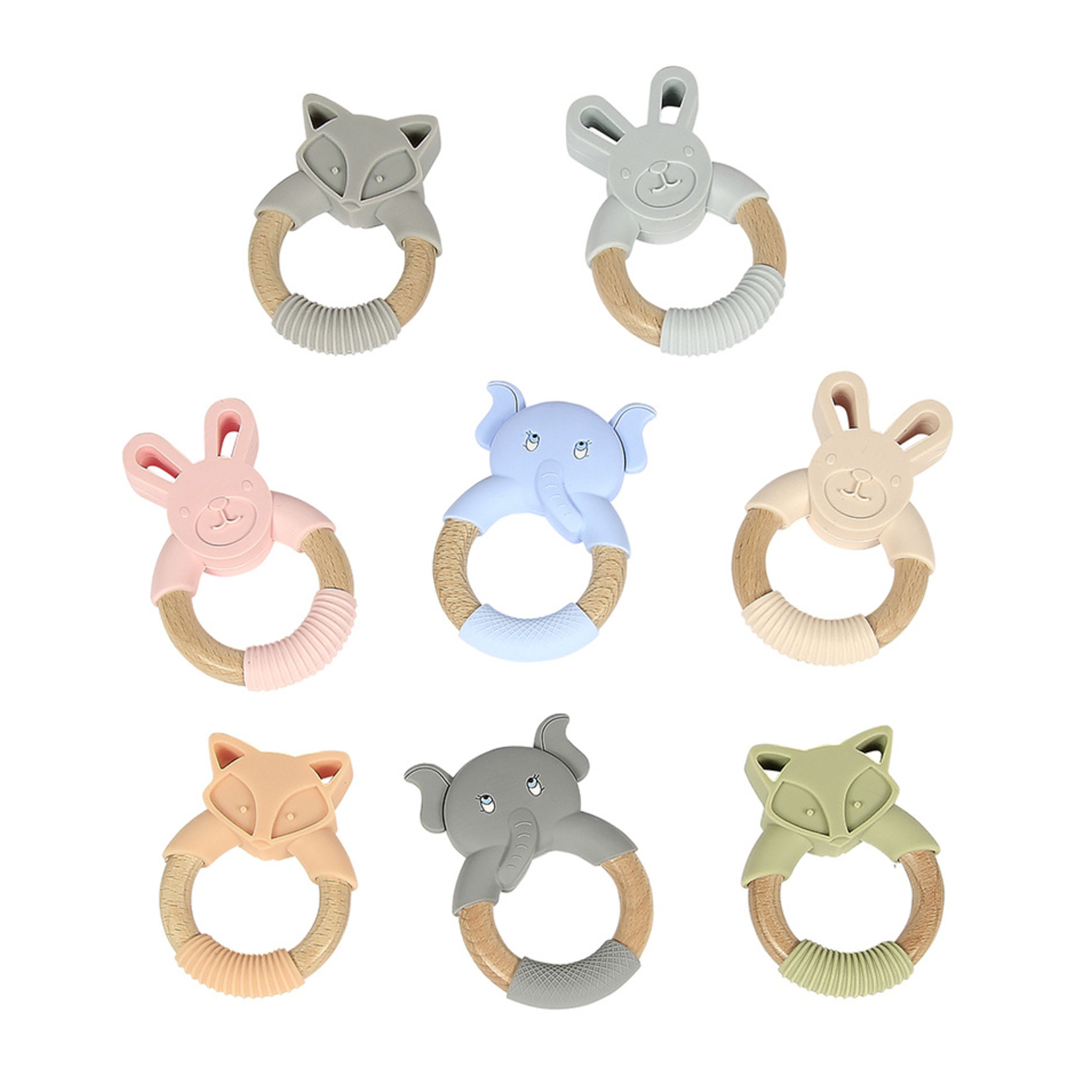 Maison Chic Bamboo & Silicone Teethers
