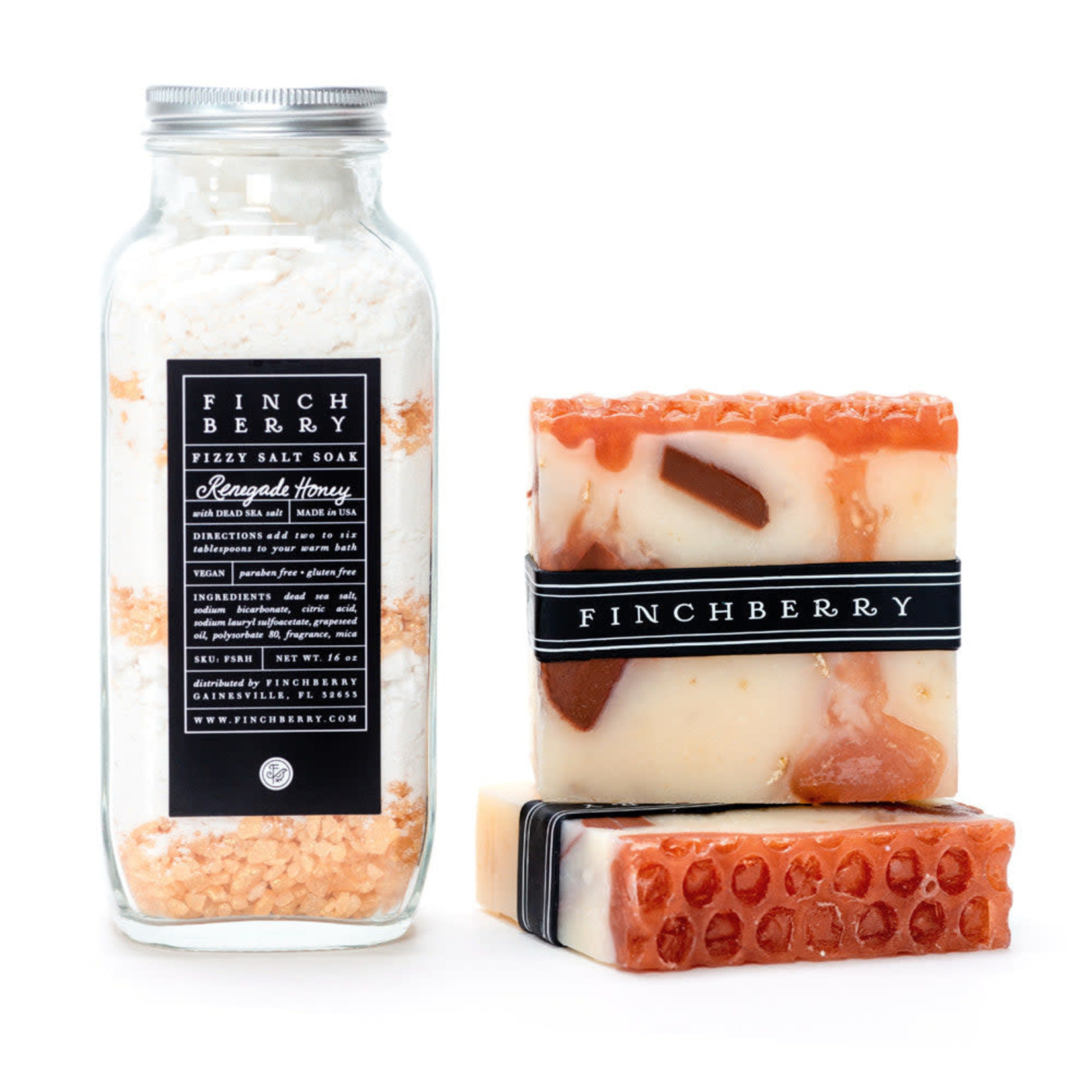 Finch Berry Renegade Honey - Handcrafted Vegan Soap