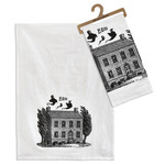 CTW Collection Haunted House Tea Towel