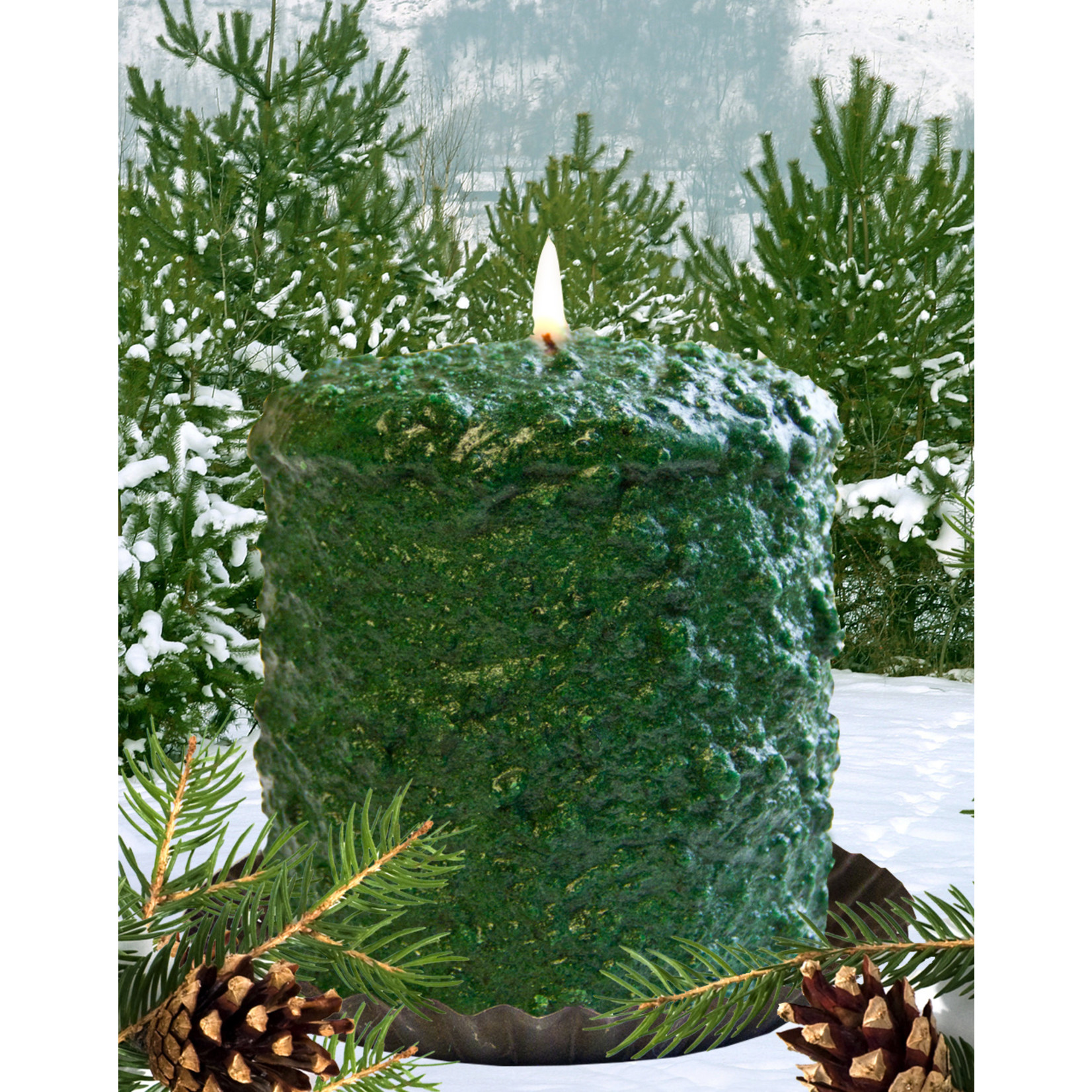 Warm Glow Candle Company Hearth Candle Northern Pine