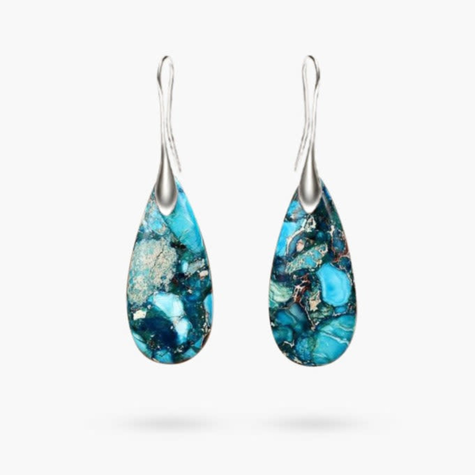 Cape Diablo Ocean Regalite Drop Earrings