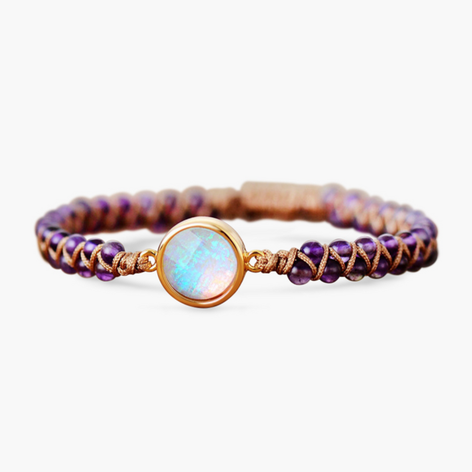 Cape Diablo Intense Amethyst Healing Bracelet