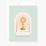 Novena Cards Holy Hour Card | Mint Green