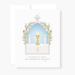 Novena Cards I Prayed for you at Mass | White