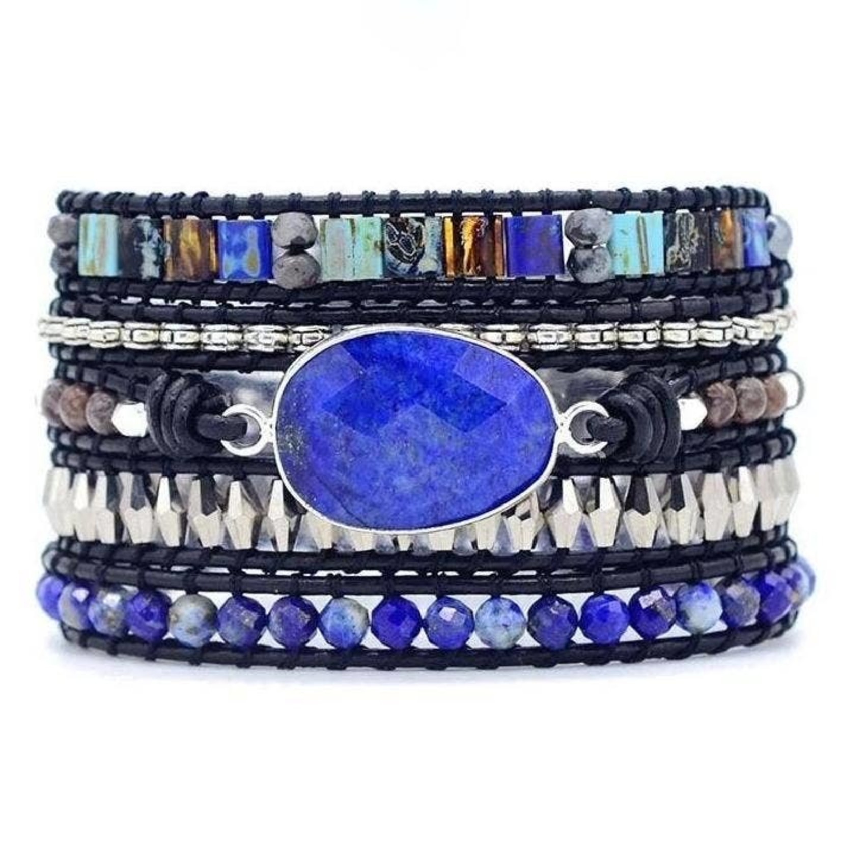 Cape Diablo Healing Lapis Lazuli Protection Bracelet