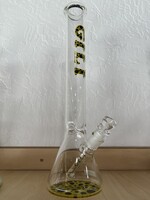 Gili Glass – 7 Double Percolator Sidecar Bong