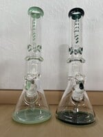 Gili Glass – 7 Double Percolator Sidecar Bong