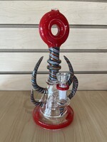 Gili Glass – 7 Double Percolator Sidecar Bong