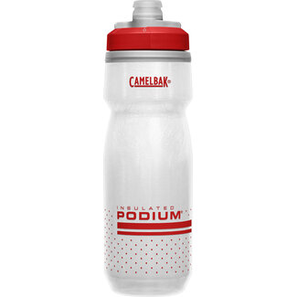 CAMELBAK PODIUM CHILL 21OZ FIERY RED/WHITE