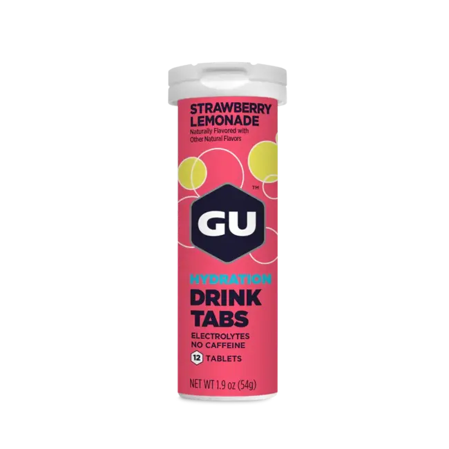 GU Hydration Drink Tabs: Strawberry Lemonade
