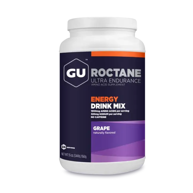 GU Roctane Energy Drink Mix - Grape, 24 Servings