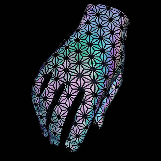 Supacaz, SupaG Long, Full Finger Gloves, Oil Slick, L, Pair